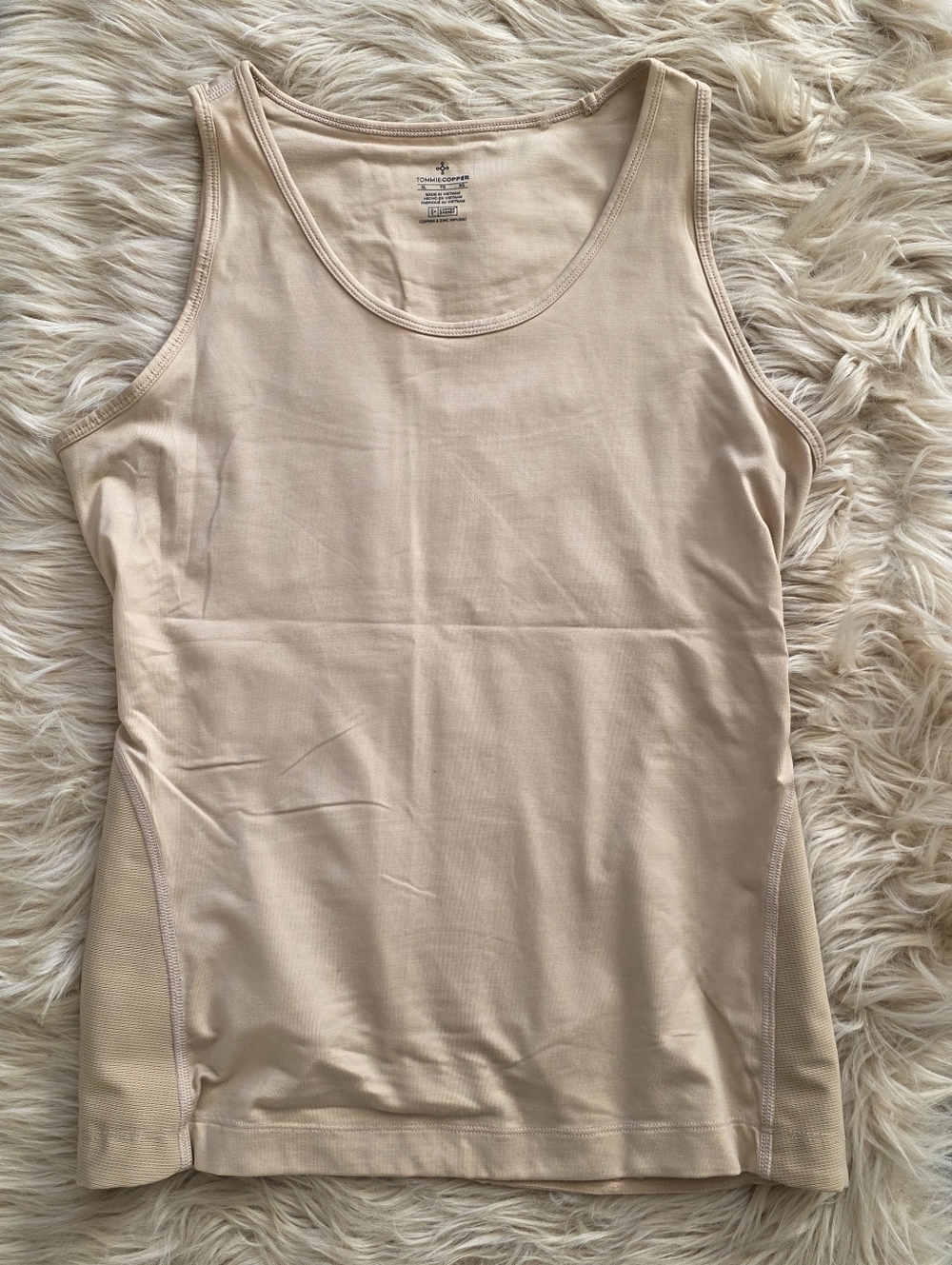 Tommie Copper Lower Back Support Tank Nude Women's‎ Size XL